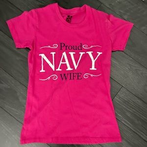 Proud Navy Wife shirt